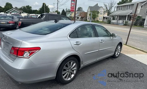 2010 Lexus Es 350 z USA, uszkodzony, nr VIN JTHBK1EG7A2401614